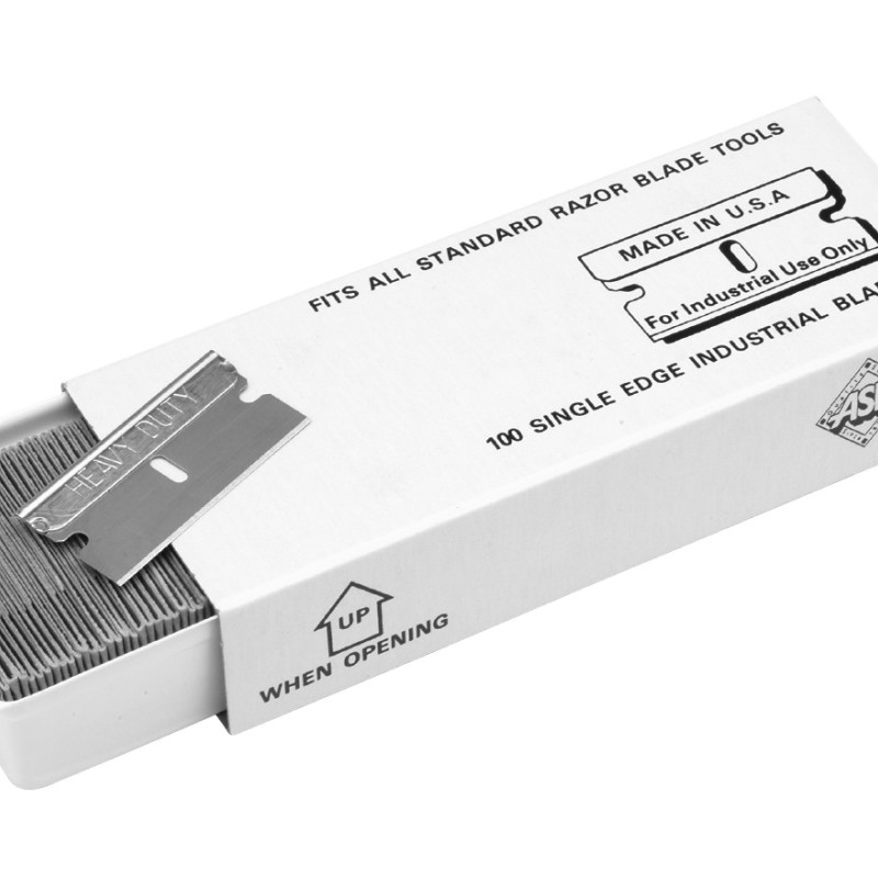 Single Edge Razor Blades 100 Pack