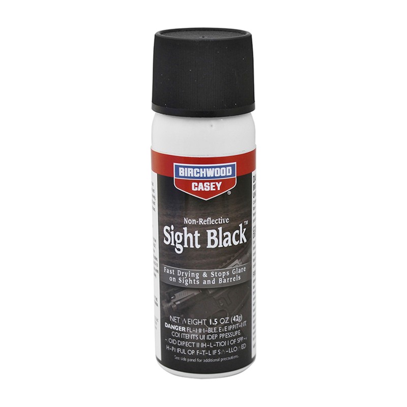 Birchwood Casey Sight Black, Aerosol, 1.25oz, 12 Pack, Aerosol Can BC-33915