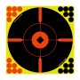 Birchwood Casey Shoot-N-C Target, Round, Crosshair Bullseye, 12