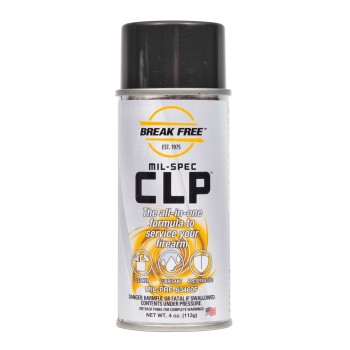 BreakFree CLP Aerosol, Aerosol, 4oz, Cleaner/Lubricant/Preservative, 10 Per Case CLP-2-1