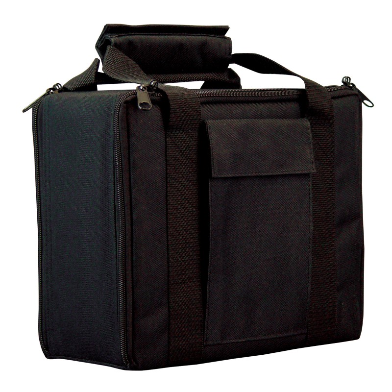 Bulldog Cases Hard-Sided Nylon Quad Pistol Case, 9