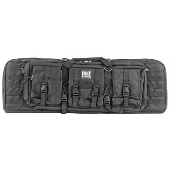 Bulldog Cases Tactical, Double Rifle Case, Black, Nylon, 37