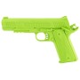 Cold Steel 1911 Cocked & Locked Demonstrator Gun, Polypropylene Frame, Green Finish, Pistol Trainer, Hammer Back, Safety On 92RGC11C