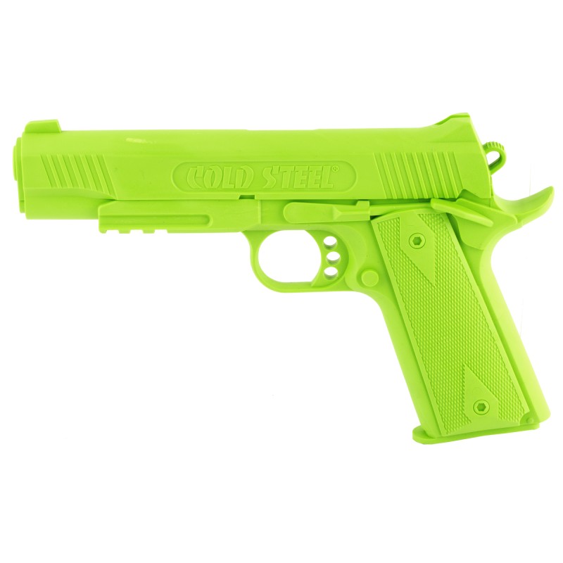 Cold Steel 1911 Demonstrator Gun, Polypropylene Frame, GreenFinish, Pistol Trainer, Hammer Down, Safety Off 92RGC11