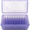 FS Reloading Plastic Ammo Box Medium Rifle 50 Round Translucent Purple