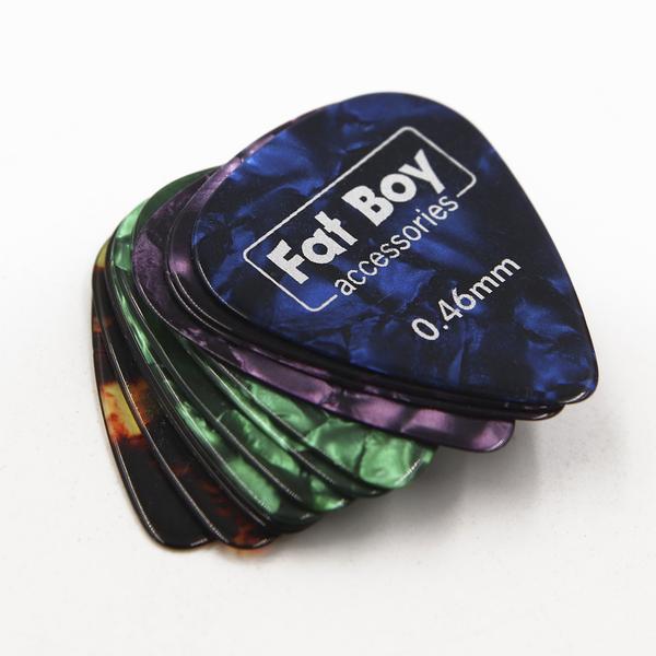 Fat Boy Celluloid Picks 046-.81mm 12pcs