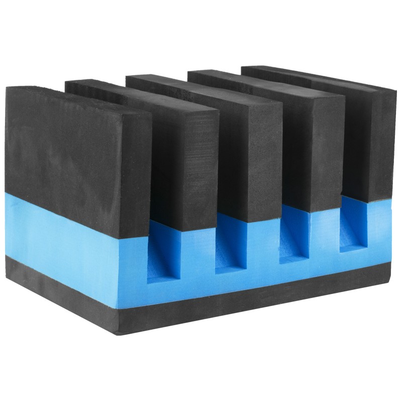 G-Outdoors, Inc. Foam Pistol Cradle, Blue Foam, Holds Up To 4 Pistols GPS-F400CRN