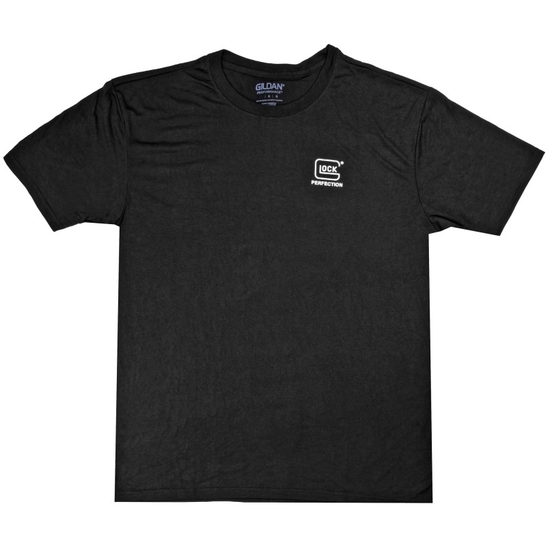 Glock OEM Perfection, Short Sleeve Shirt, 3X-Large, Black AA11005