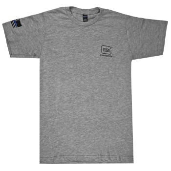 Glock OEM We Got Your Six Short Sleeve Shirt, Size XLarge, Gray AP95683