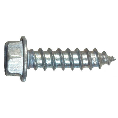 Hillman Zinc Slotted Hex Head Sheet Metal Screw  6 x 3/4