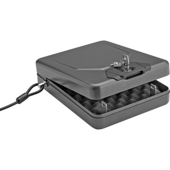 Hornady Alpha Elite Safe, Black Finish, with Lock, Key, & Cable 98153