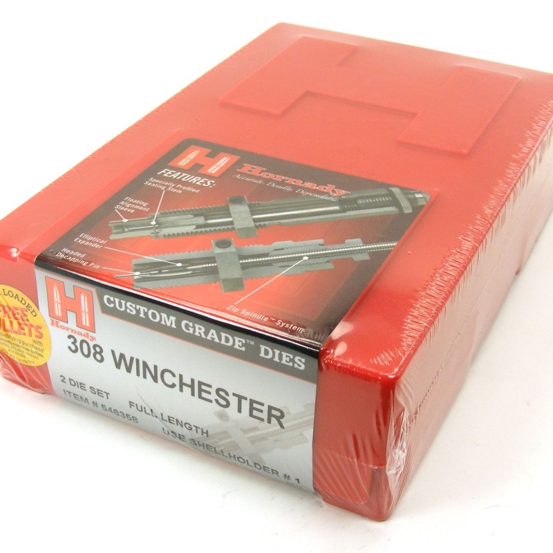 Hornady Custom Grade 2-Die set .204 Ruger