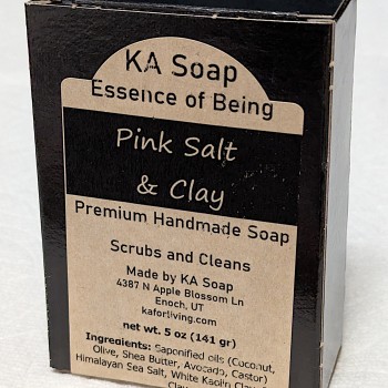 Simply Being Pink Salt & Clay Soap