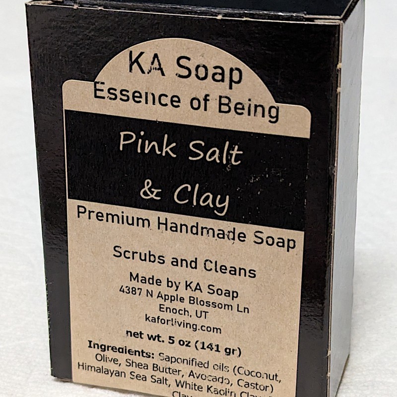 Simply Being Pink Salt & Clay Soap