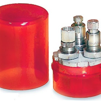 Lee Precision Die Box Round Red 