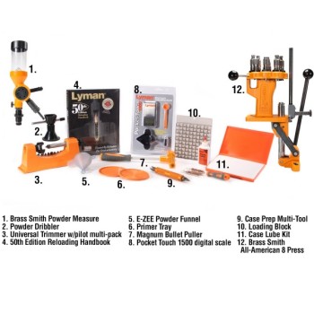 Lyman Brass Smith All-American 8  Reloading Kit