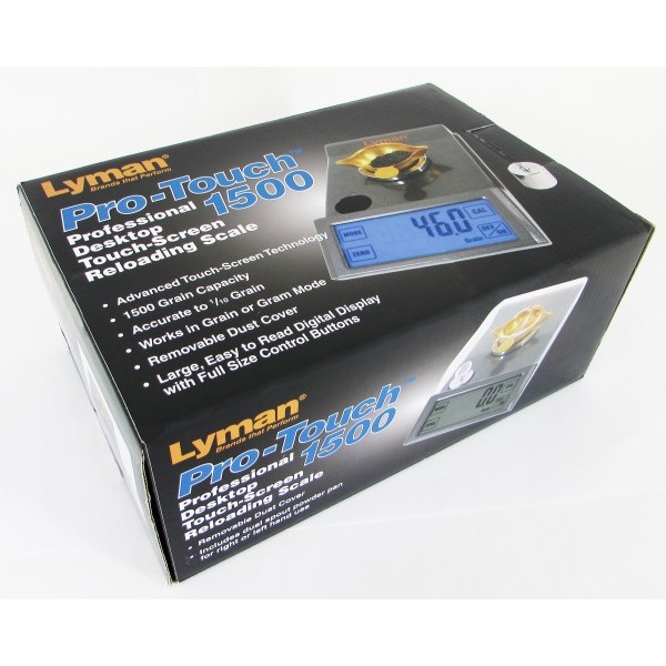 Lyman Pro-Touch 1500 Electronic Scale with Universal Adapter