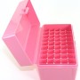 FS Reloading Plastic Ammo Box Small Rifle 50 Round Solid Pink