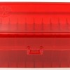 FS Reloading Plastic Ammo Box Small Rifle 50 Round Translucent Red