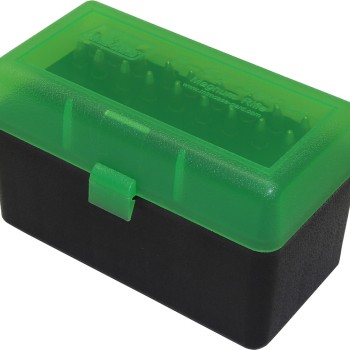 MTM Case-Gard Hinge Top Ammo Box 50 Rounds 22-250 Rem, 243 Win, 308 Win
