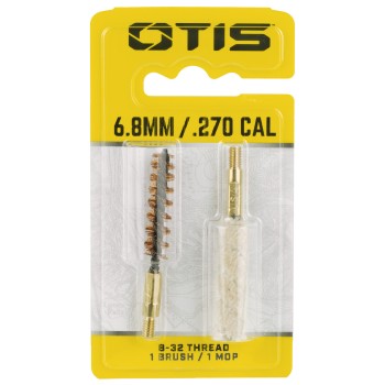 Otis Technology Brush and Mop Combo Pack, For 6.8MM/270 Caliber, Includes 1 Brush and 1 Mop FG-327-MB