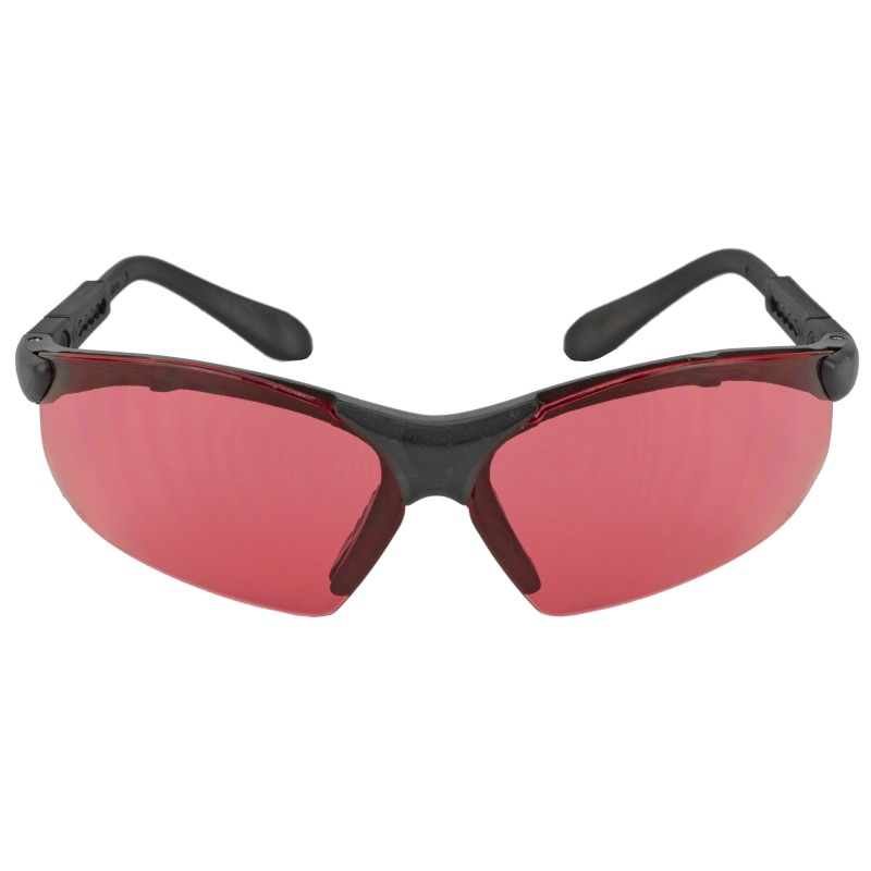 Radians Revelation Glasses, Black Frame, Vermillion Lens RV0180CS