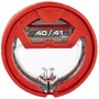 Real Avid Bore Boss,Ultra-Compact Bore Cleaning System, Fits .40, .41 Caliber Firearms, Dual Action Cable, Integrated Phosphor Bronze Brush/Braided Mop, Flex-Case Handle, Self-Storing AVBB40