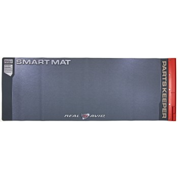 Real Avid Mat, Smart Long Gun Cleaning Mat, Parts Keeper Tray, Magnetic Compartment, Oil/Solvent Resistant Coating, 43