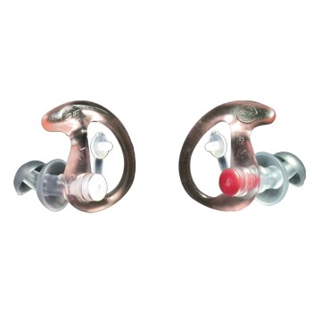 Surefire EarPro Sonic Defender, Ear Plug, Medium, Clear EP3-MPR