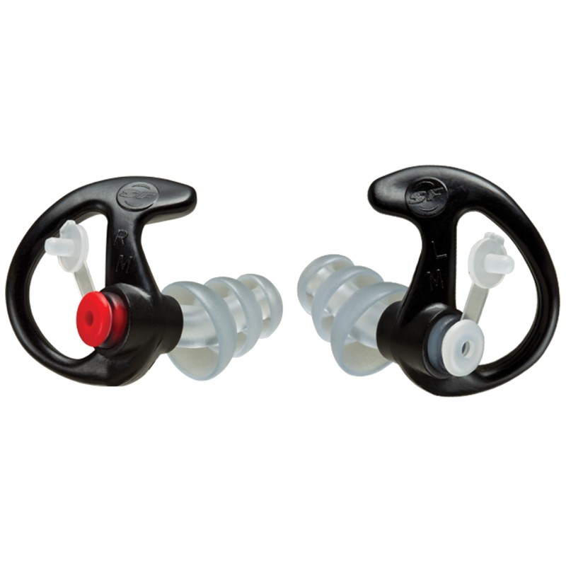 Surefire EarPro Sonic Defender Plus, Ear Plug, Medium Black EP4-BK-MPR