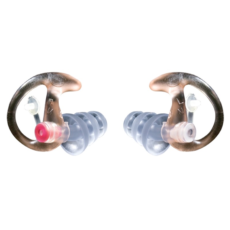 Surefire EarPro Sonic Defender Plus, Ear Plug, Medium, Clear EP4-MPR