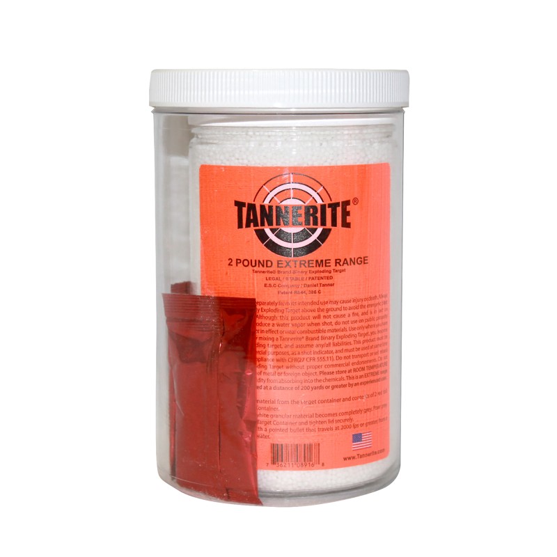 Tannerite Brick Target, 2 Pounds, 6 Pack 2ET