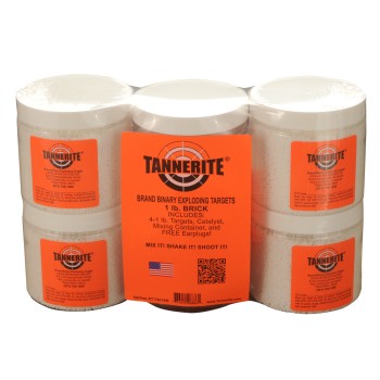 Tannerite Brick Target, 1 Pound, 4 Pack BRICK