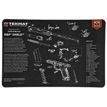 TekMat S&W M&P SHIELD Pistol Mat, 11