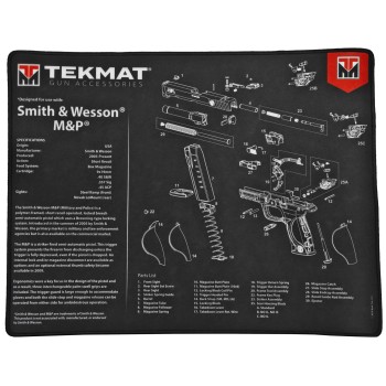 TekMat S&W M&P Ultra Premium Gun Cleaning Mat, 15