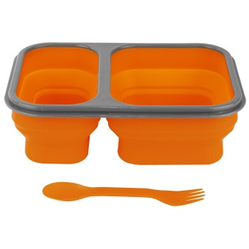 UST - Ultimate Survival Technologies FlexWare Mess Kit, Orange, Collapsible, 2.75