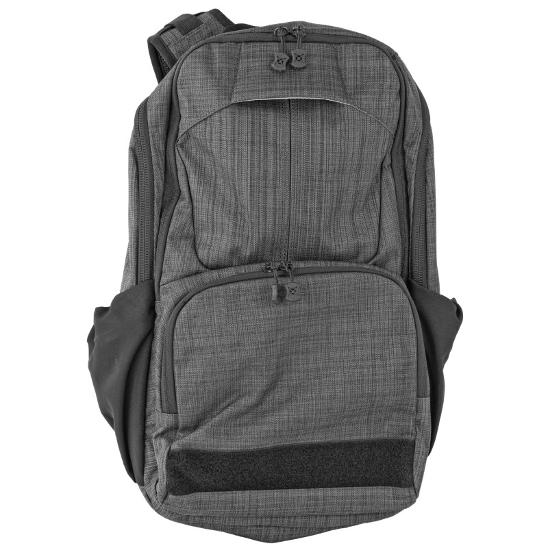 Vertx EDC Ready 2.0, Backpack, Adjustable Shoulder and Sternum Straps, Waist Belt, Heather Black Finsih, Nylon, 19.5