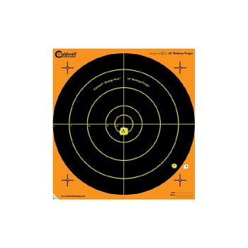 Caldwell Orange Peel 16 bulls-eye: 10 sheets