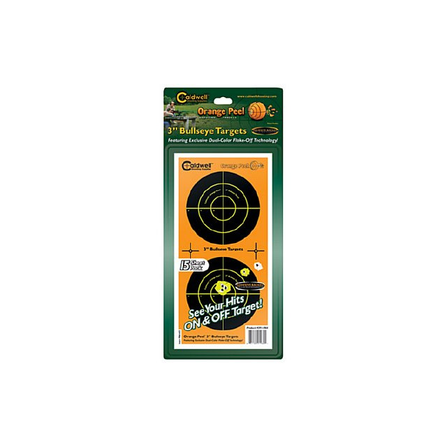 Caldwell Orange Peel 3 bulls-eye: 15 sheets