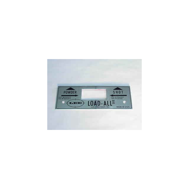 Lee Precision Name Plate