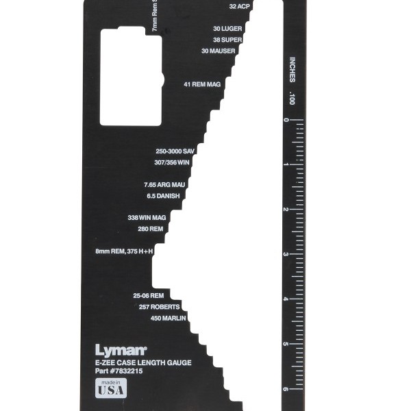 Lyman E-Zee Case Length Gauge