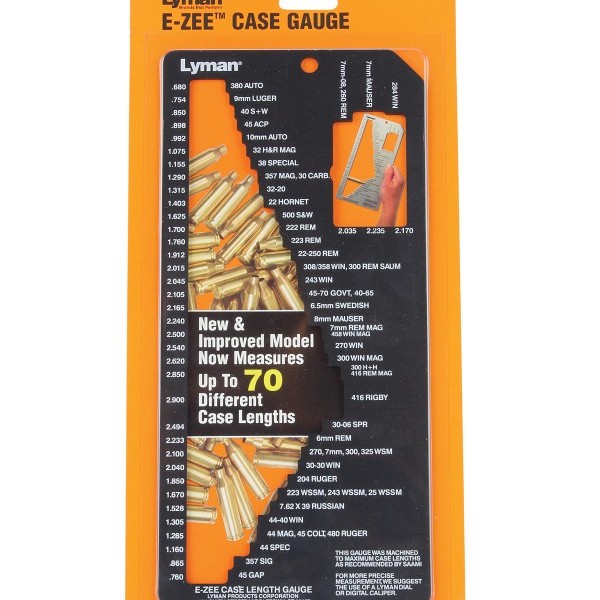 Lyman E-Zee Case Length Gauge